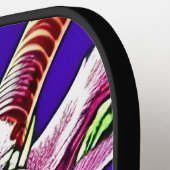 ヤギタータンチェックスカーフ ピックルボールラケット (左詳細)