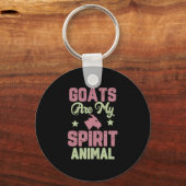 ヤギデザイン キーホルダー (正面)