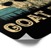 ヤギパパヤギ愛好家パパ父の日 ポスター (角)