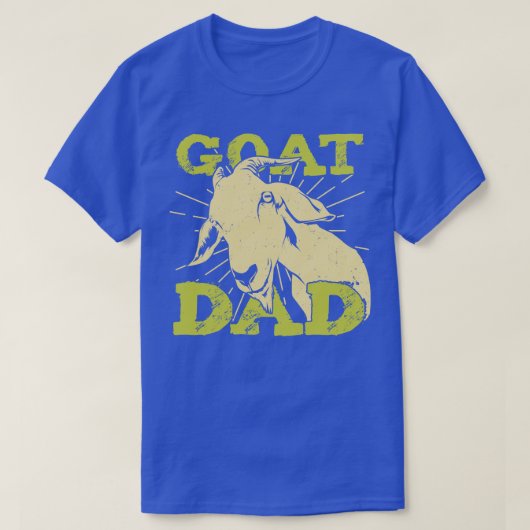 ヤギパパ農業農家ギフト Tシャツ (デザイン正面)