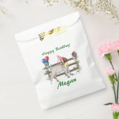 ヤギパーソナライズされた誕生日パーティーテーマバッグ フェイバーバッグ (封をした状態)