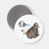 ヤギベビー磁石 マグネット (正面/裏面)