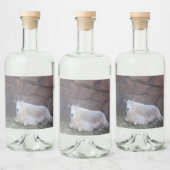 ヤギボトルラベル リキュールボトルラベル (ボトル)