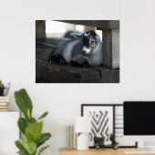 ヤギポスター ポスター (ホームオフィス)