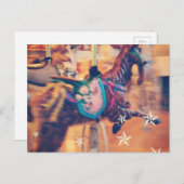 ヤギメリーの周りを回る シーズンポストカード (正面/裏面)