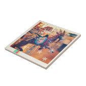 ヤギメリーの周りを回る タイル (側面)