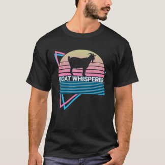 ヤギレトロヤギささやき Tシャツ