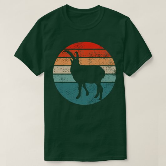 ヤギレトロヴィンテージ1 Tシャツ (デザイン正面)