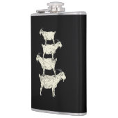 ヤギレトロ フラスク (左)
