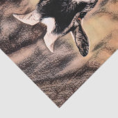 ヤギヴィンテージカントリーファーム動物のデコパージュ 薄葉紙 (詳細)