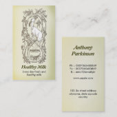 ヤギ乳の名刺 名刺 (正面/裏面)