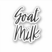 ヤギ乳保管シール シール (正面)