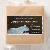 ヤギ乳石鹸ラベル – 1 ラベル (インサイチュ)