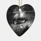 ヤギ力のオーナメント セラミックオーナメント (左)