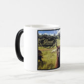 ヤギ力の変形させるマグ モーフィングマグカップ (正面左)