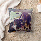 ヤギ力の枕 クッション (ブランケット)