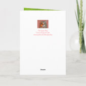 ヤギ勇気付けられるがん支援 カード (裏面)