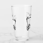 ヤギ動物サンダー_コーブ タンブラーグラス (左)