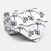 ヤギ動物サンダー_コーブ ネクタイ (ロール)