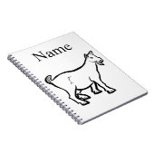 ヤギ動物サンダー_コーブ ノートブック (右側)