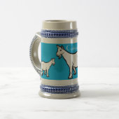 ヤギ動物サンダー_コーブ ビールジョッキ (正面左)