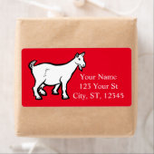 ヤギ動物サンダー_コーブ ラベル (インサイチュ)