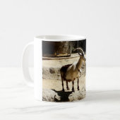 ヤギ動物 コーヒーマグカップ (正面左)