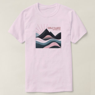 ヤギ山脈の地方公園の色の丘 Tシャツ