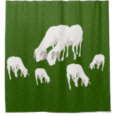 ヤギ山 シャワーカーテン (正面)