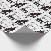 ヤギ岩ベトナム中国の年〔占星術の〕十二宮図W紙 ラッピングペーパー (角)