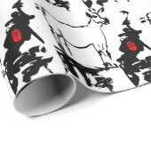 ヤギ岩ベトナム中国の年〔占星術の〕十二宮図W紙 ラッピングペーパー (ロールコーナー)