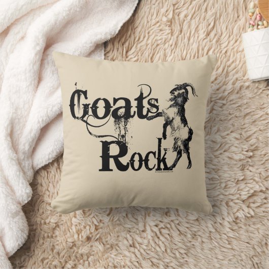 ヤギ岩 |トータル™ クッション (ブランケット)