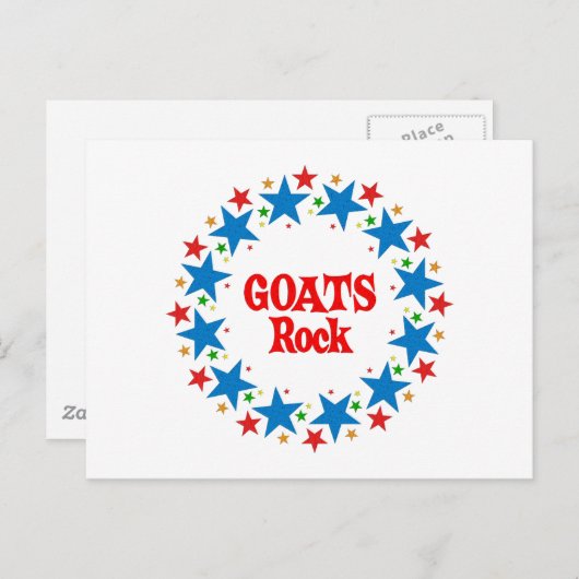 ヤギ岩 ポストカード (正面/裏面)