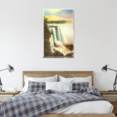 ヤギ島からの蹄鉄滝の見解 キャンバスプリント (インサイチュ (寝室))