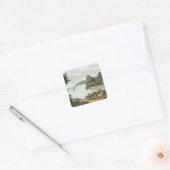 ヤギ島のナイアガラ秋 スクエアシール (封筒)