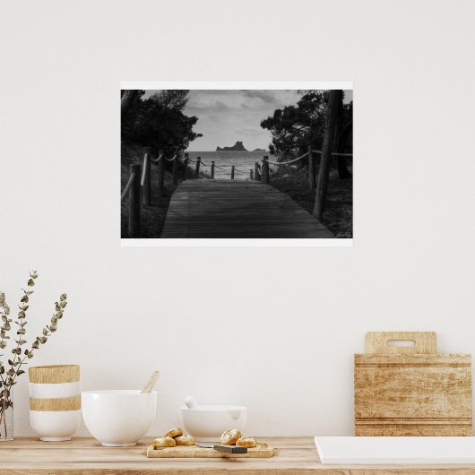 ヤギ島への道 ポスター (キッチン)