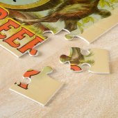 ヤギ広告ボックビール ジグソーパズル (側面)