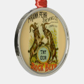 ヤギ広告ボックビール メタルオーナメント (右)