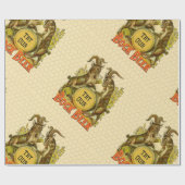 ヤギ広告ボックビール ラッピングペーパー (フラット)