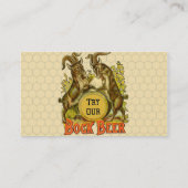 ヤギ広告ボックビール 名刺 (裏面)