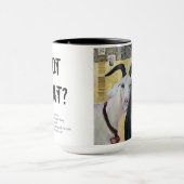 ヤギ得は?ヤギ族のマグ マグカップ (中央)