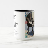 ヤギ得は?鼻キス4ママガヤギMug マグカップ (中央)