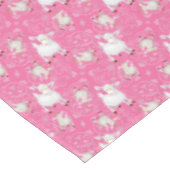 ヤギ愛好家 |ヤギGetYerGoatが多すぎます™ テーブルクロス (アングル)