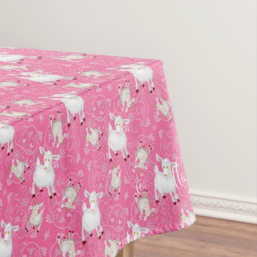 ヤギ愛好家 |ヤギGetYerGoatが多すぎます™ テーブルクロス (インサイチュ)