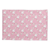 ヤギ愛好家 |ヤギGetYerGoatが多すぎます™ 枕カバー (裏面)