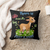 ヤギ愛好家 |ヤギGetYerGoat™ クッション (ブランケット)