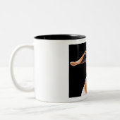 ヤギ愛 ツートーンマグカップ (左)