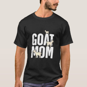ヤギ母ヤギおもしろい動物 Tシャツ