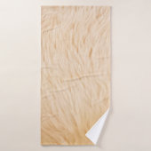 ヤギ毛皮動物のテクスチャ バスタオル (バスタオル)