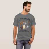 ヤギ気に以外の考え人は誰も Tシャツ (正面フル)